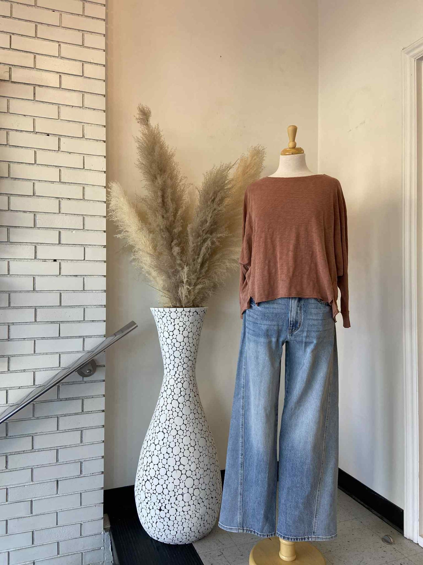 Dani Dolman Top ~ Currant