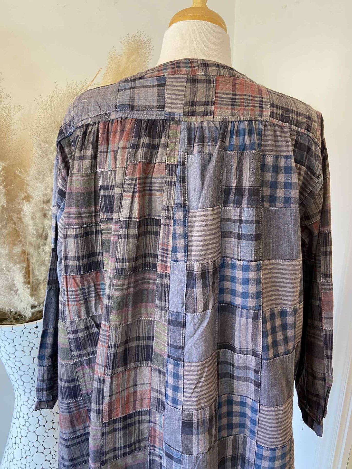 Wells Cover Up ~ Plaid Mix