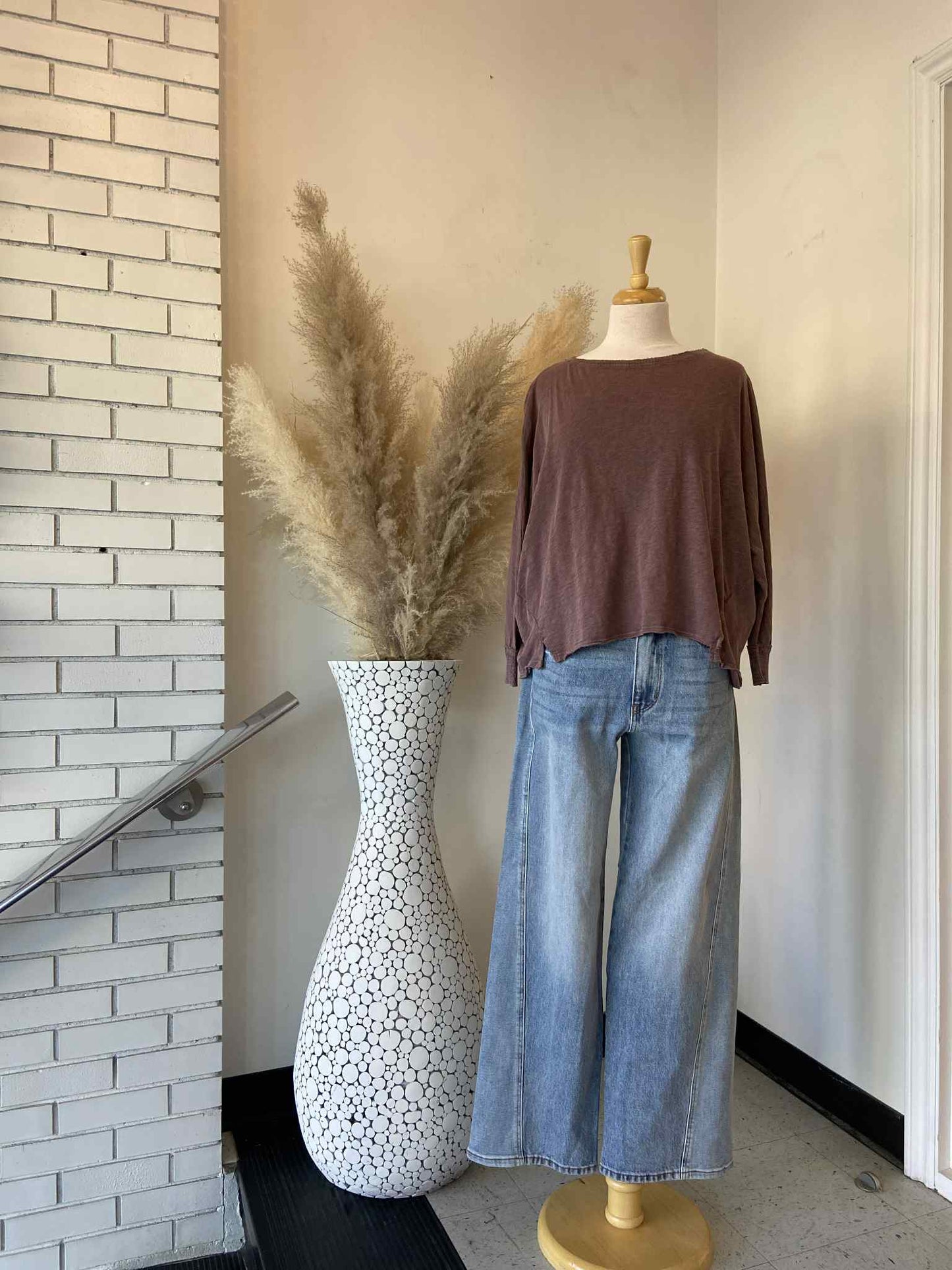 Dani Dolman Top ~ Huckleberry