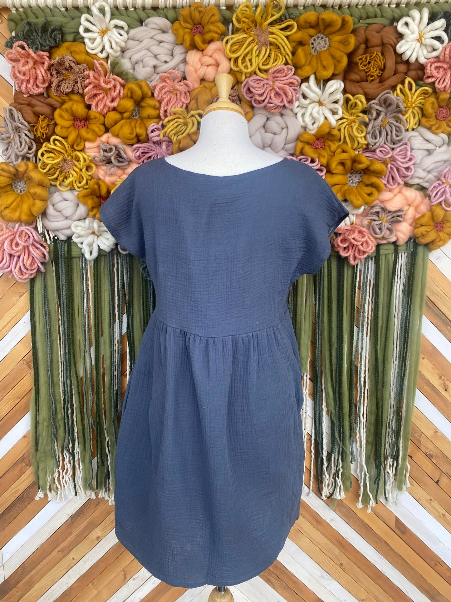 Danielle Dress ~ Grey ~ Size XS