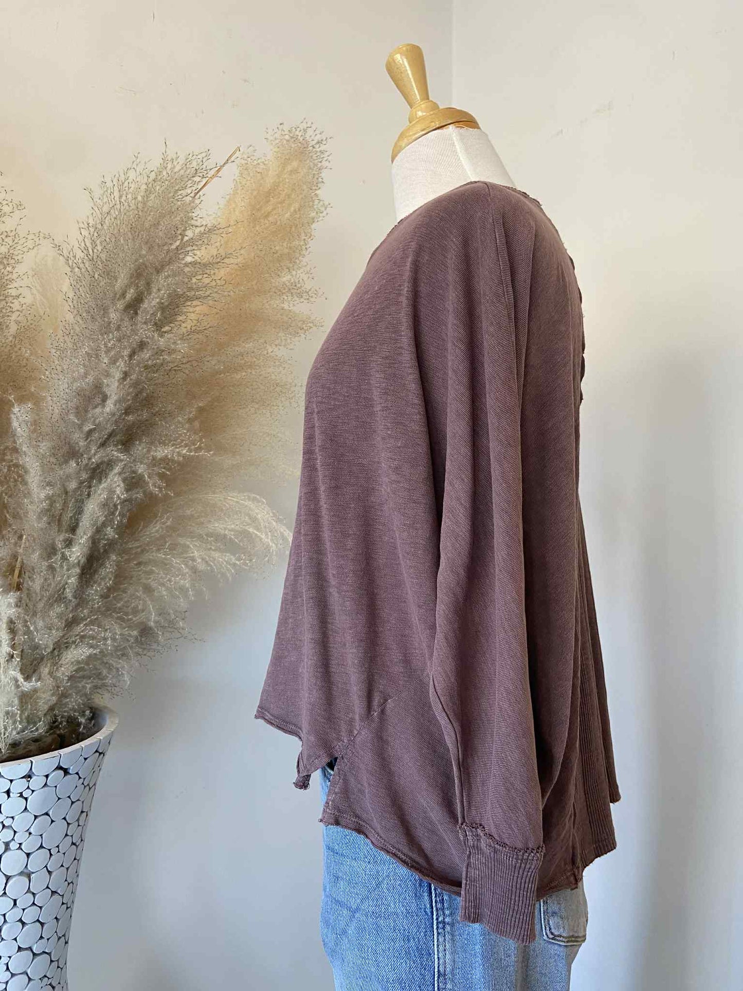 Dani Dolman Top ~ Huckleberry