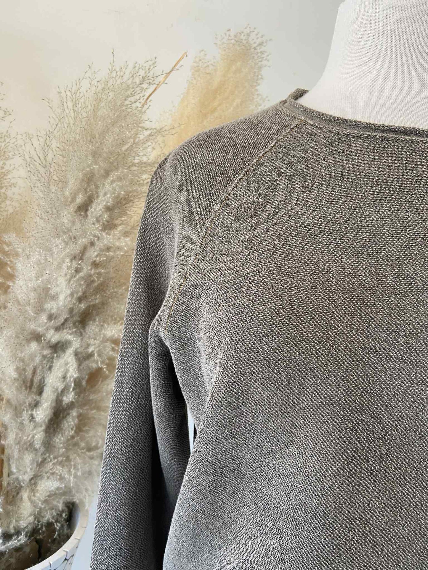 Harley Raglan Top ~ Hunter Green