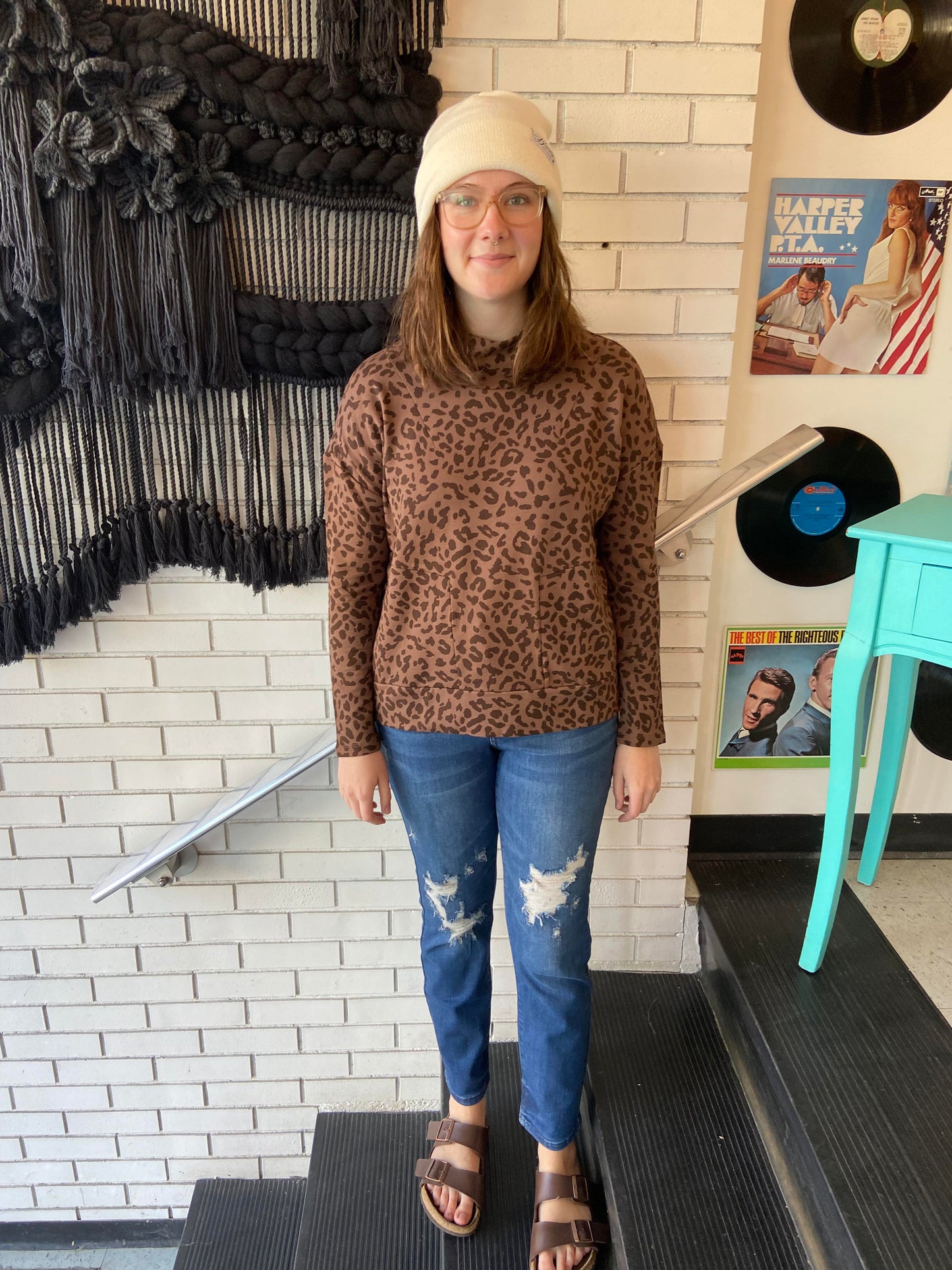 Soft Touch Zip Sweatshirt ~ Roar