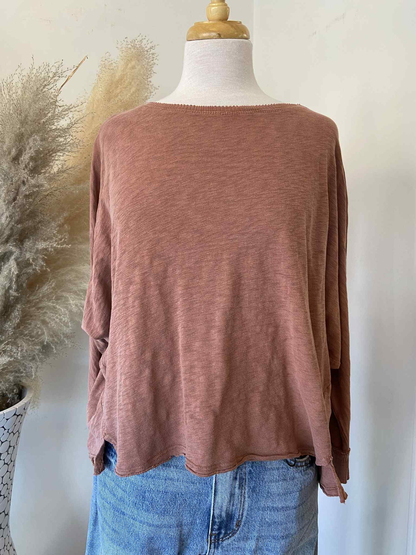 Dani Dolman Top ~ Currant