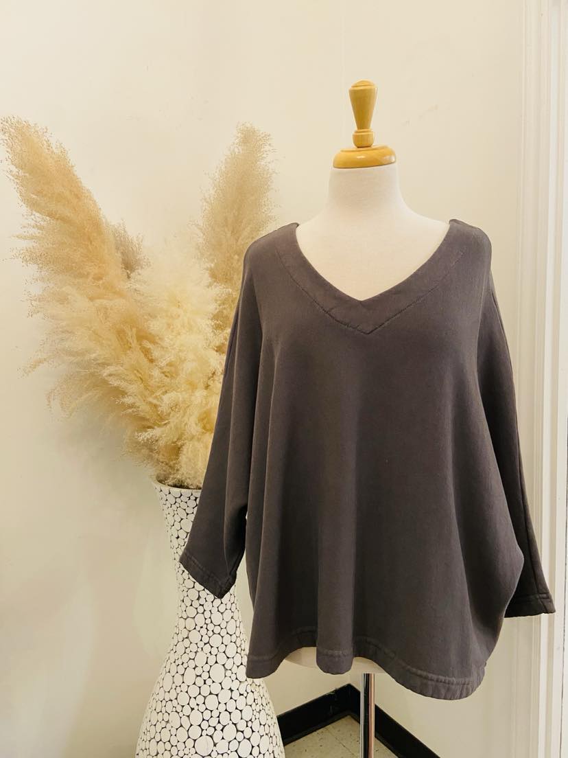 Kendall V Neck Shirt { 3 Colors }