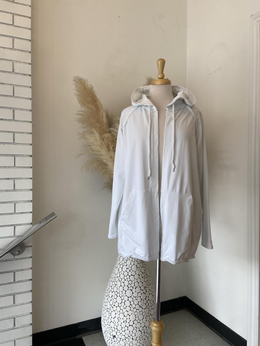 Chelsea Flower Hoodie ~ White