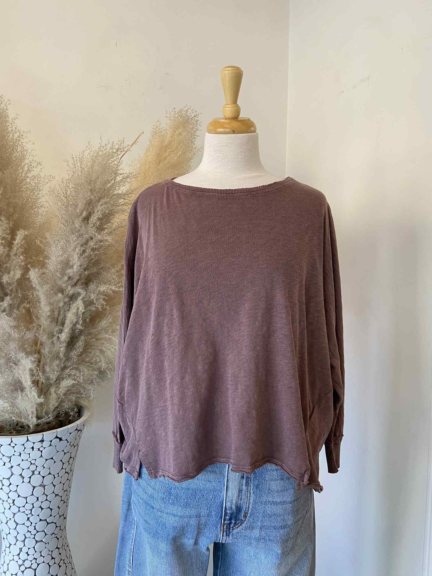 Dani Dolman Top ~ Huckleberry