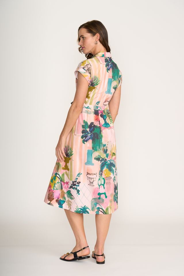 Atrium Button Down Dress