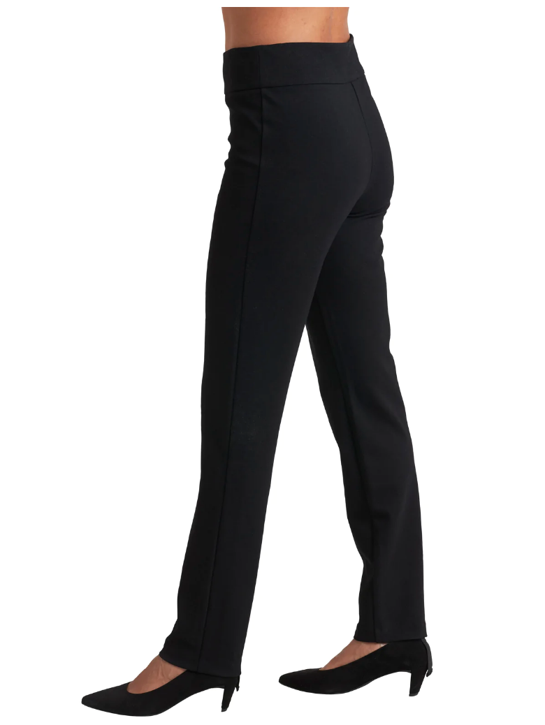 Ellen's Noir Ponte Pant { Reg }