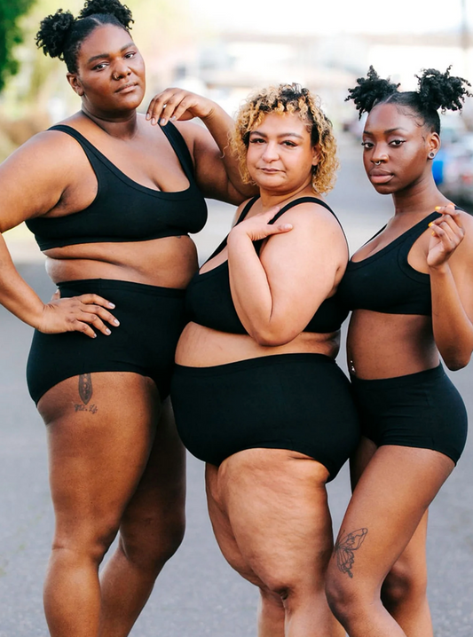 Black ~ Thunderpants Hipsters Style