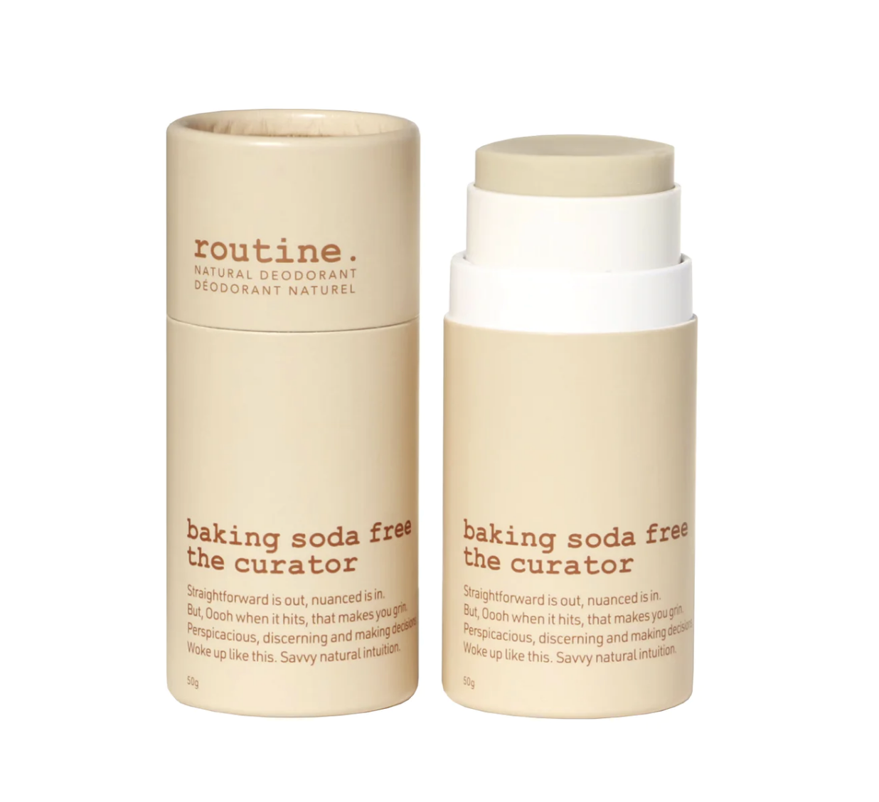 Routine Natural Deodorant - The Curator {Baking Soda Free}