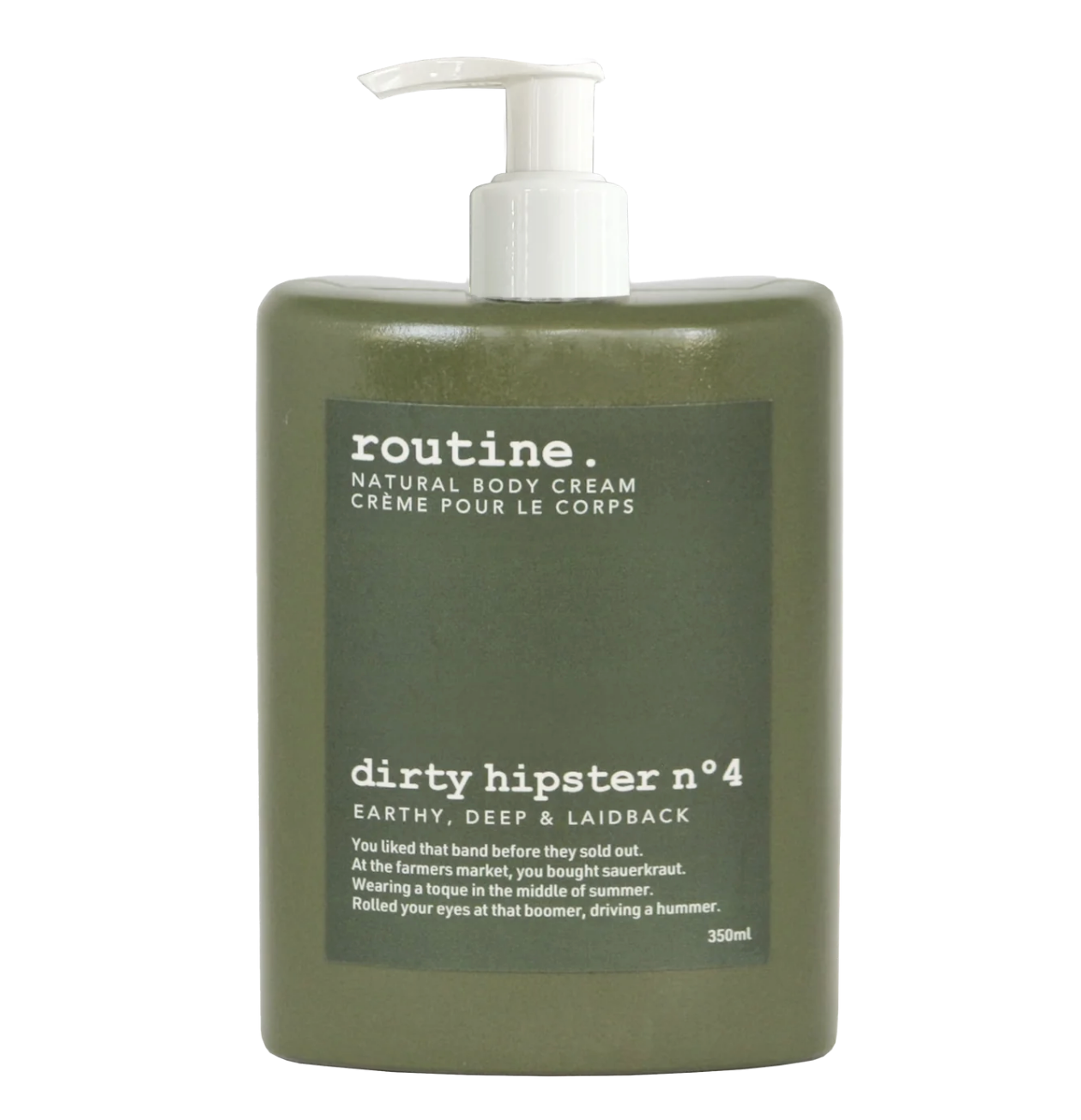 Routine Natural Deodorant - Dirty Hipster 1