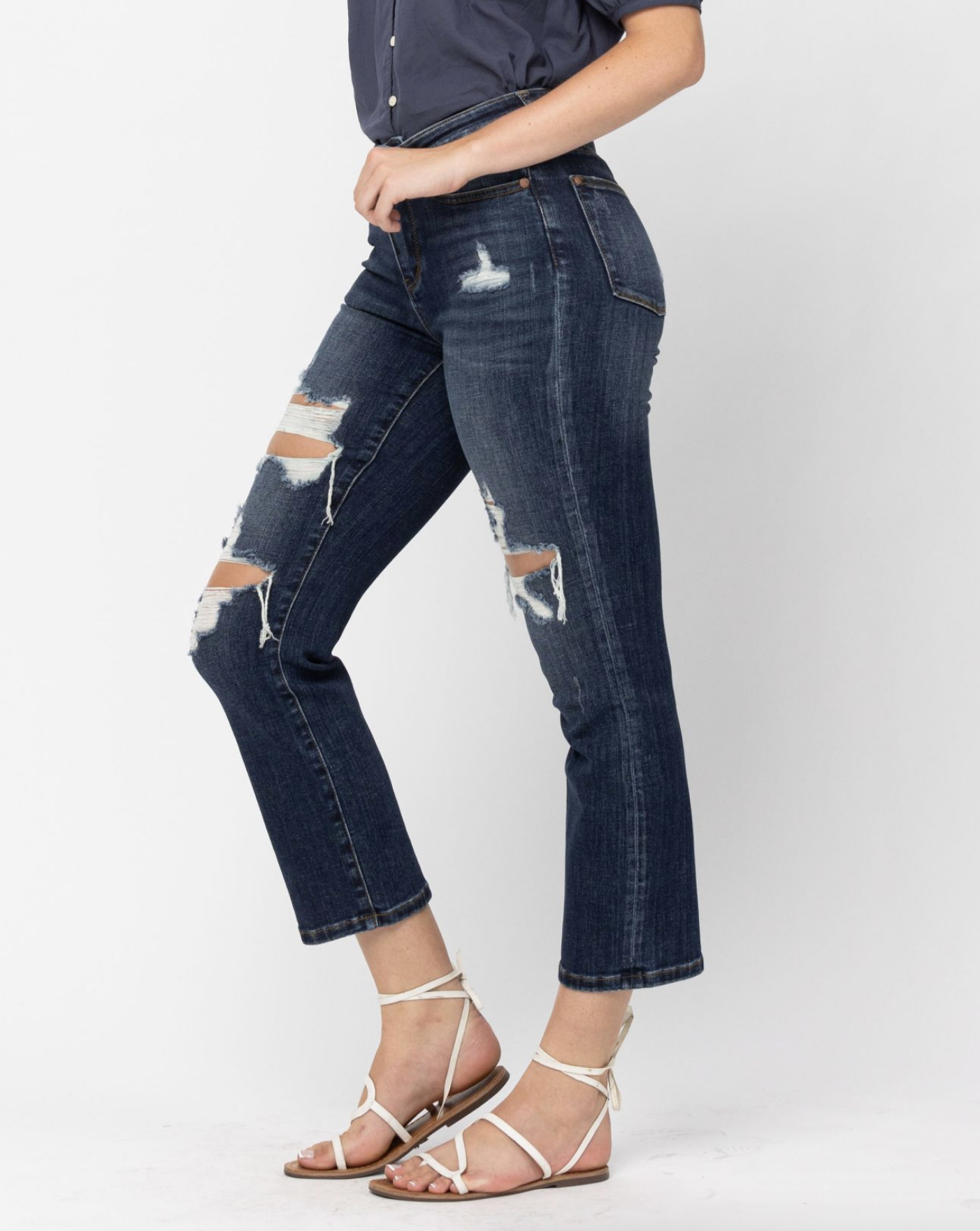 Penelope Crop Jeans { Reg }