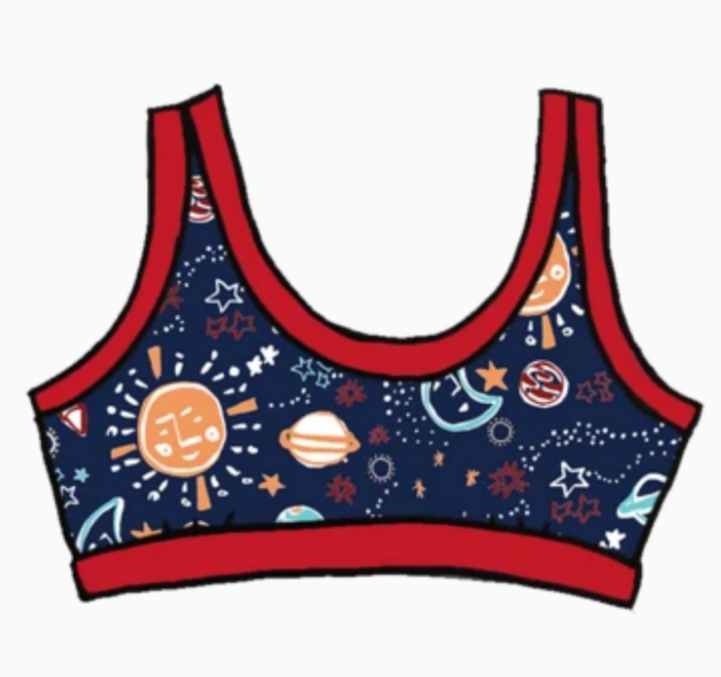 Thunderpants 2X Bralettes Multiple Patterns Available