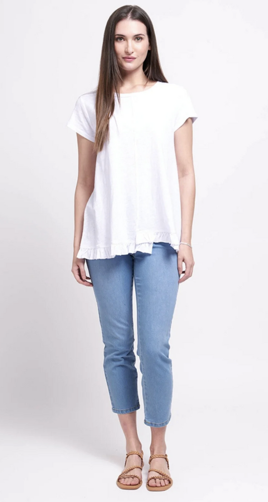 Best Friller Tee ~ White
