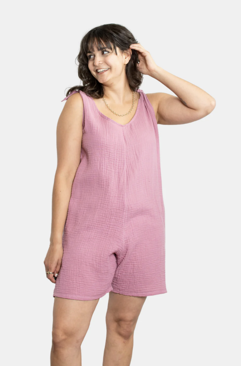 Hattie Romper ~ Black