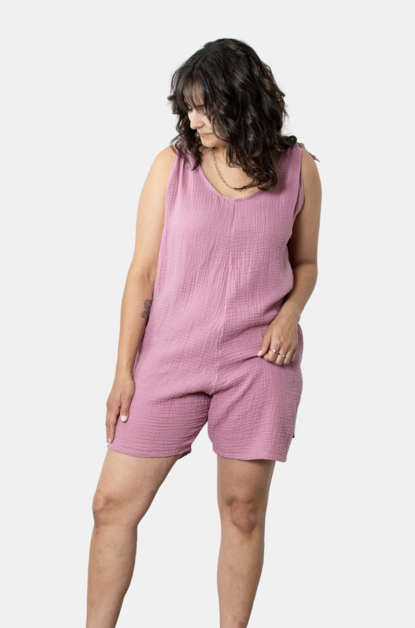 Hattie Romper ~ Black