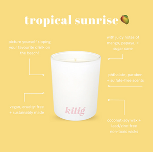Truly Tropical Sunrise Candle