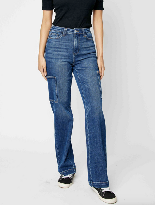 Mona Cargo Wide Leg {Reg }