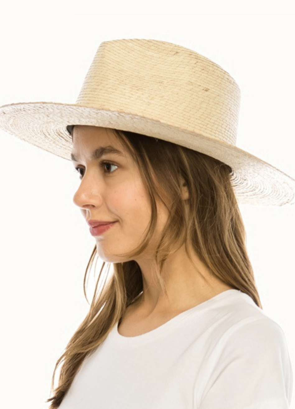 Chelsea Palm Leaf Rancher Hat
