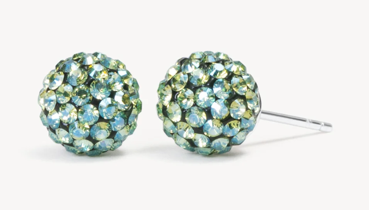 Serpentine Sparkle Ball™ Stud Earrings