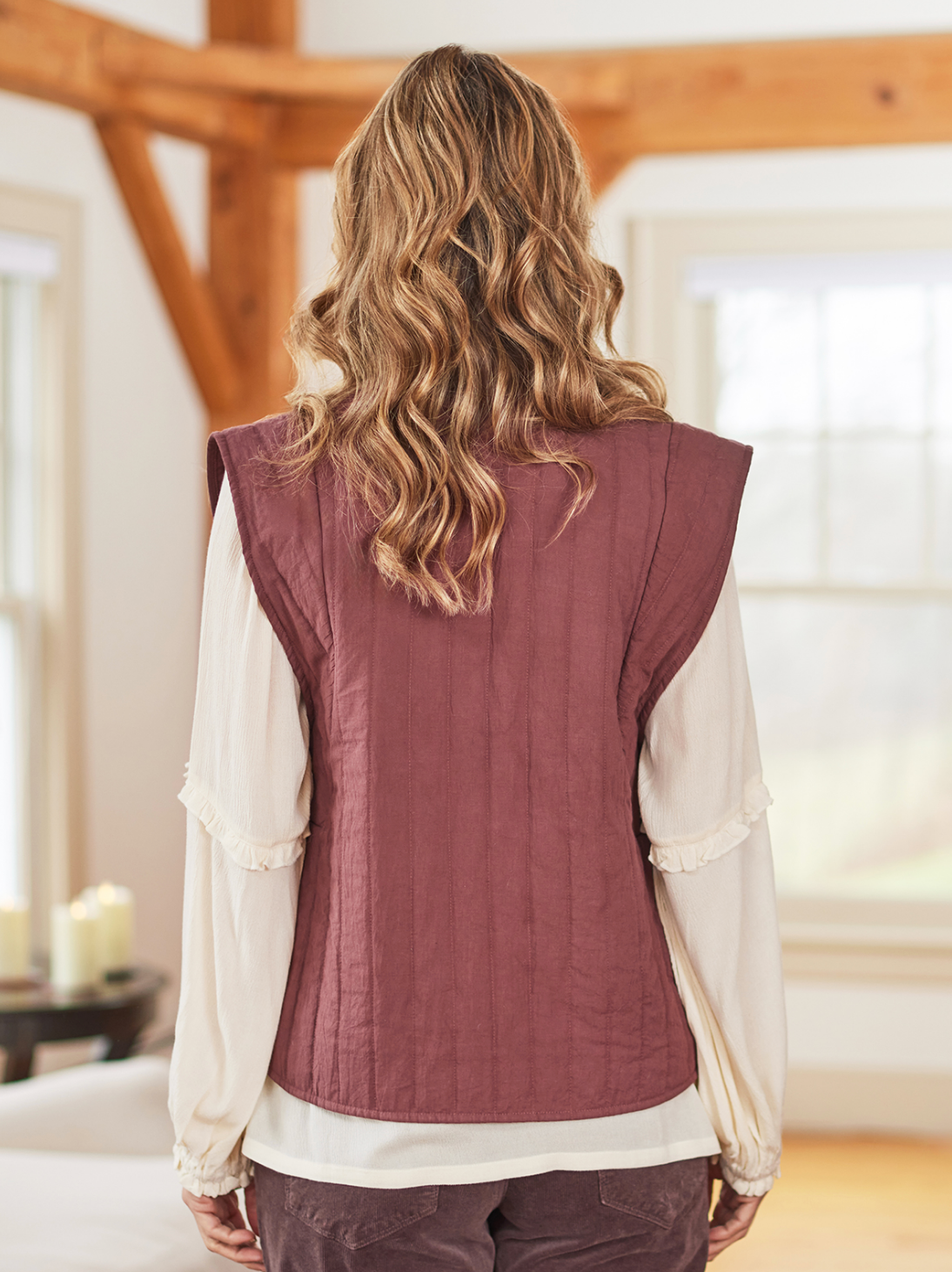 Wanderer Quilted Vest ~ Size XXL