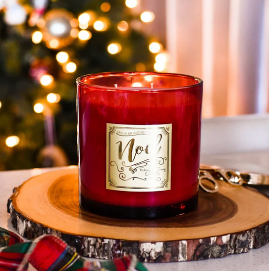 Noel Christmas Candle