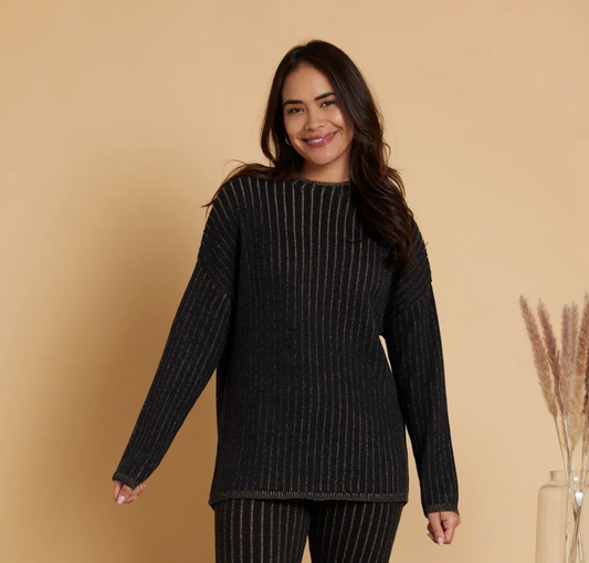 Poppy Sweater ~ Black