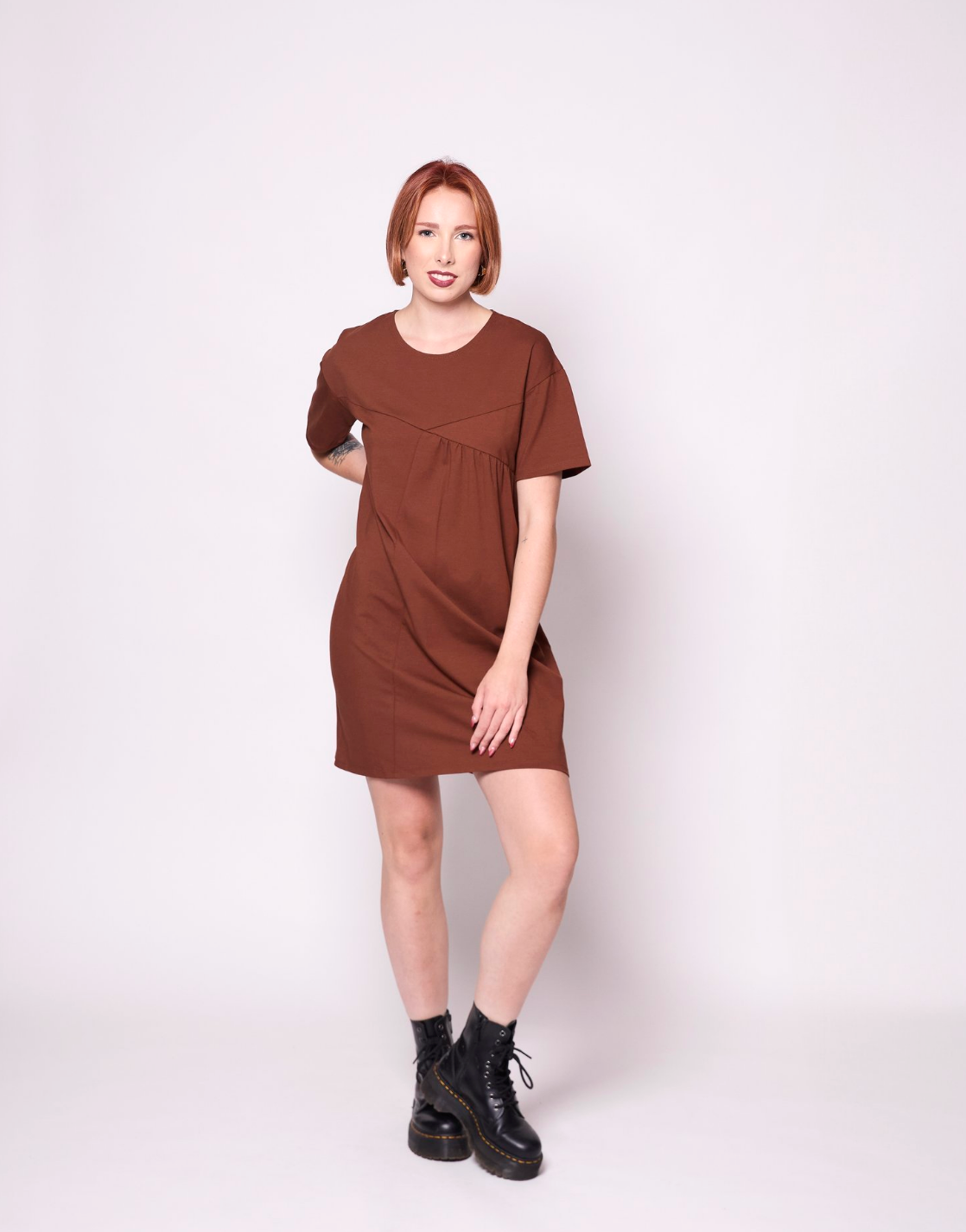Evelyn Dress ~ Tobacco
