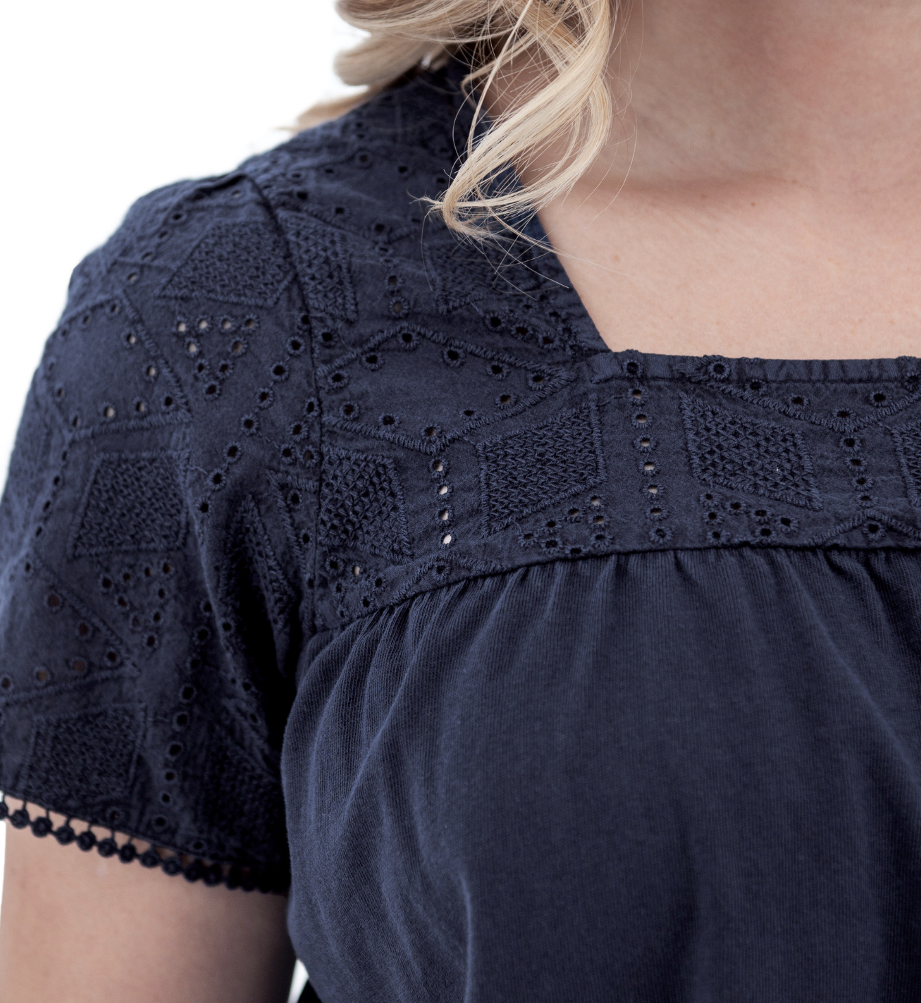 Shelle Short Sleeve ~ Sky Captain