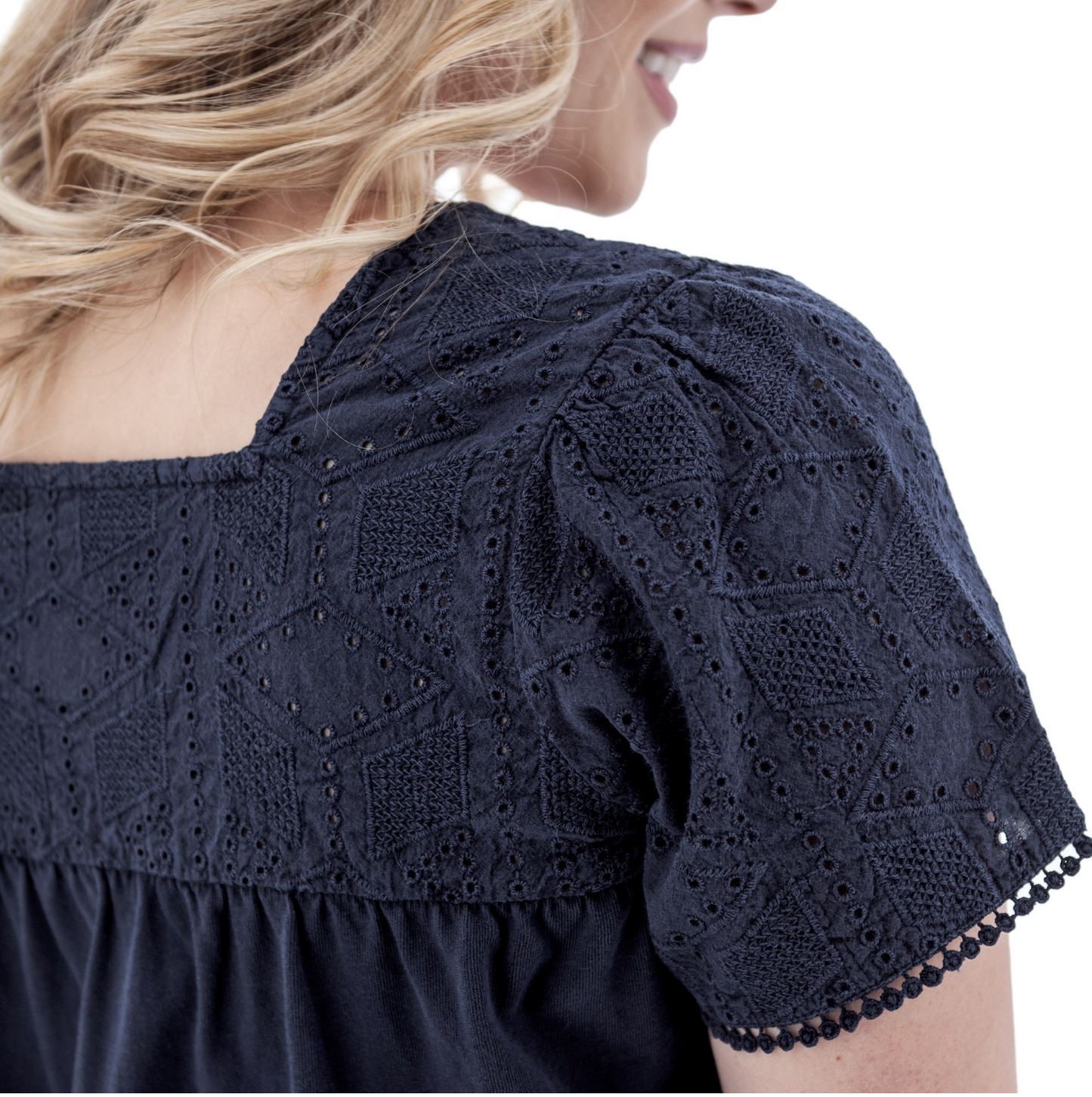 Shelle Short Sleeve ~ Sky Captain