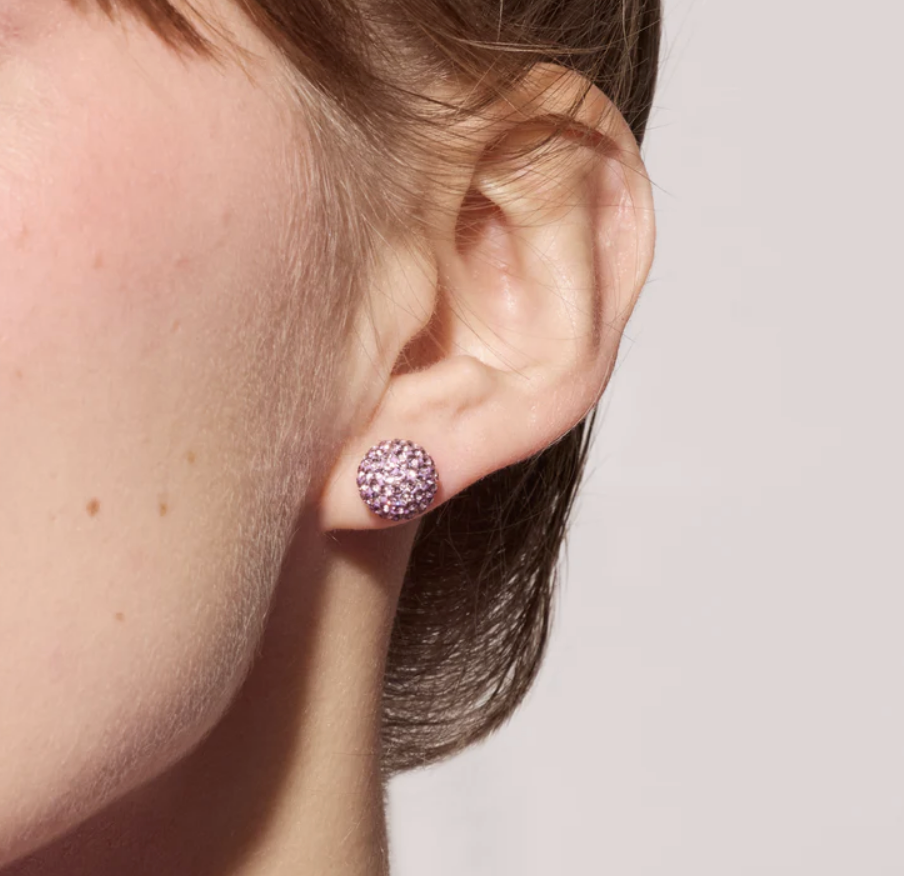 Lilac Sparkle Ball™ Stud Earrings