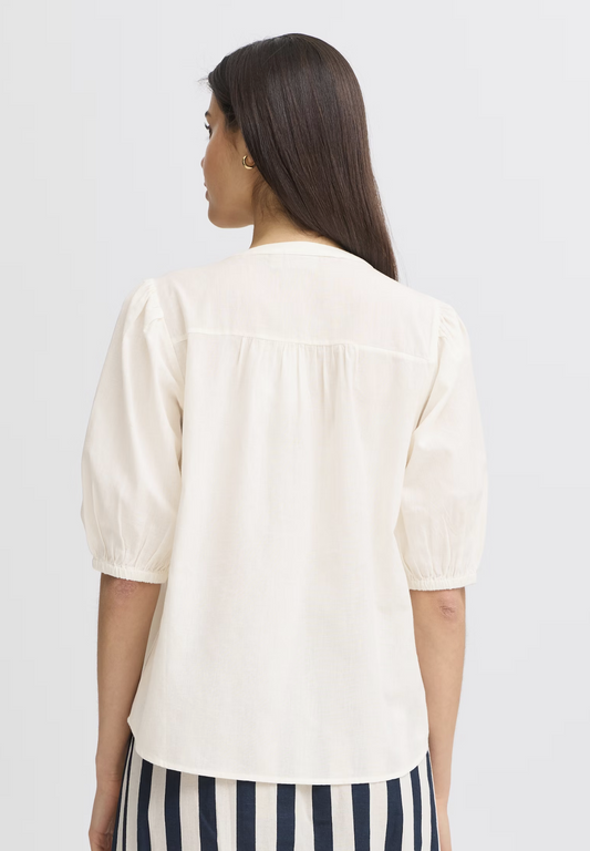 Maddy Blouse ~ Cream