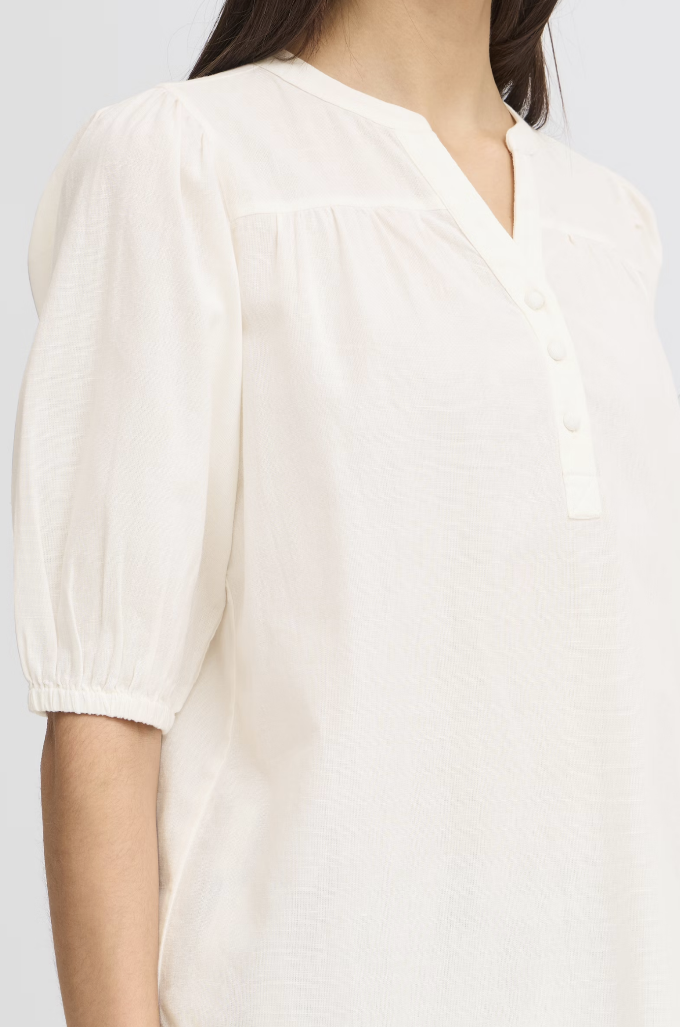 Maddy Blouse ~ Cream