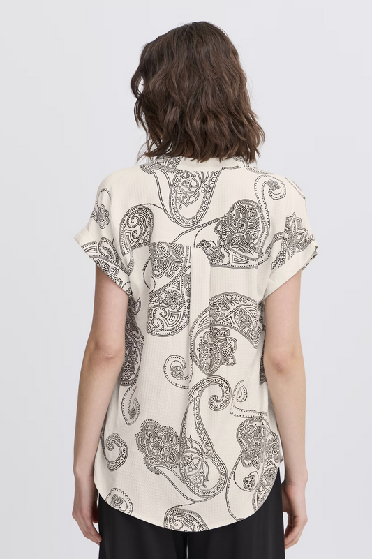 Oline Blouse ~ Cream