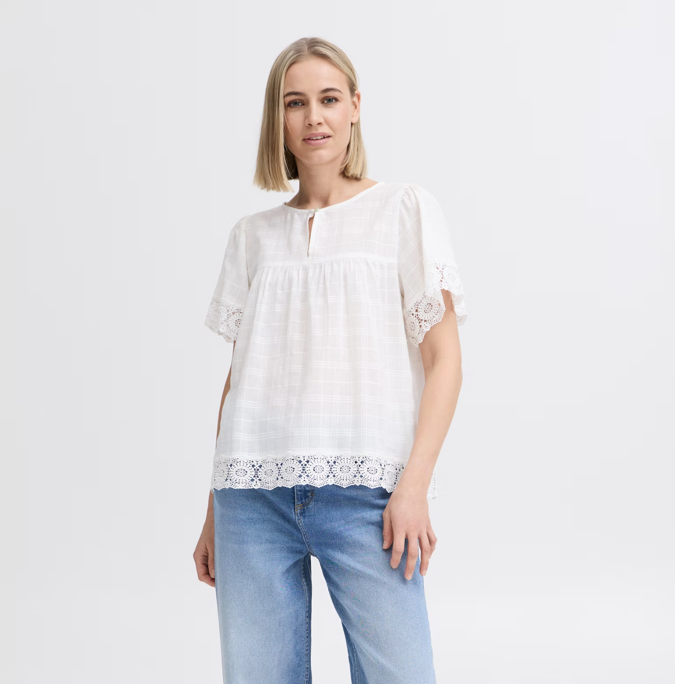 Lanay Blouse ~ Off White