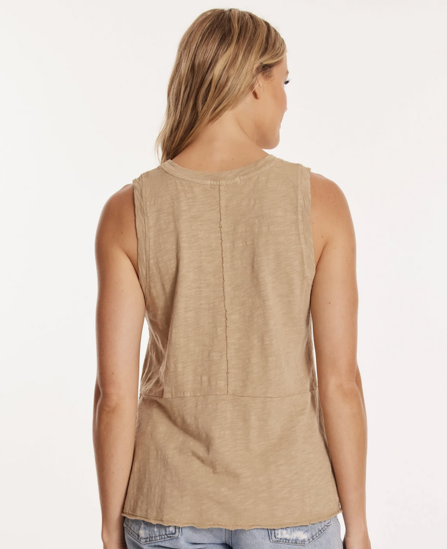 Mona Peplum Tank ~ Puddle