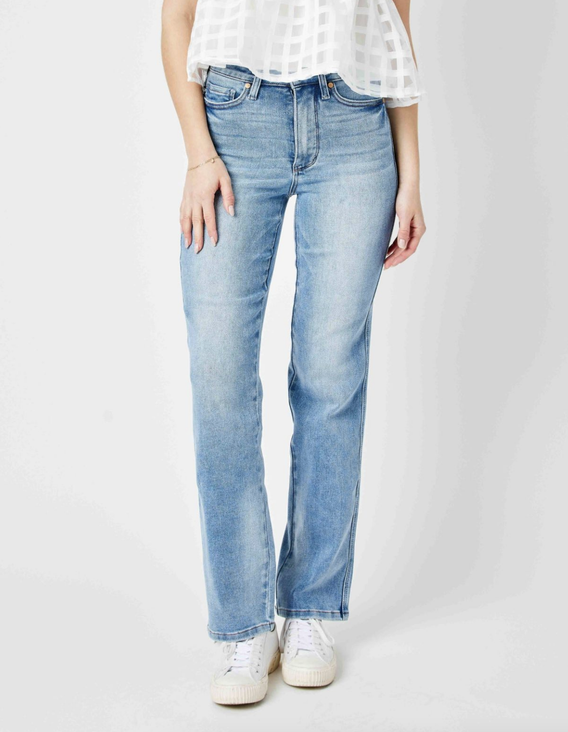 Marta Straight Leg Jean { Reg & Curve}