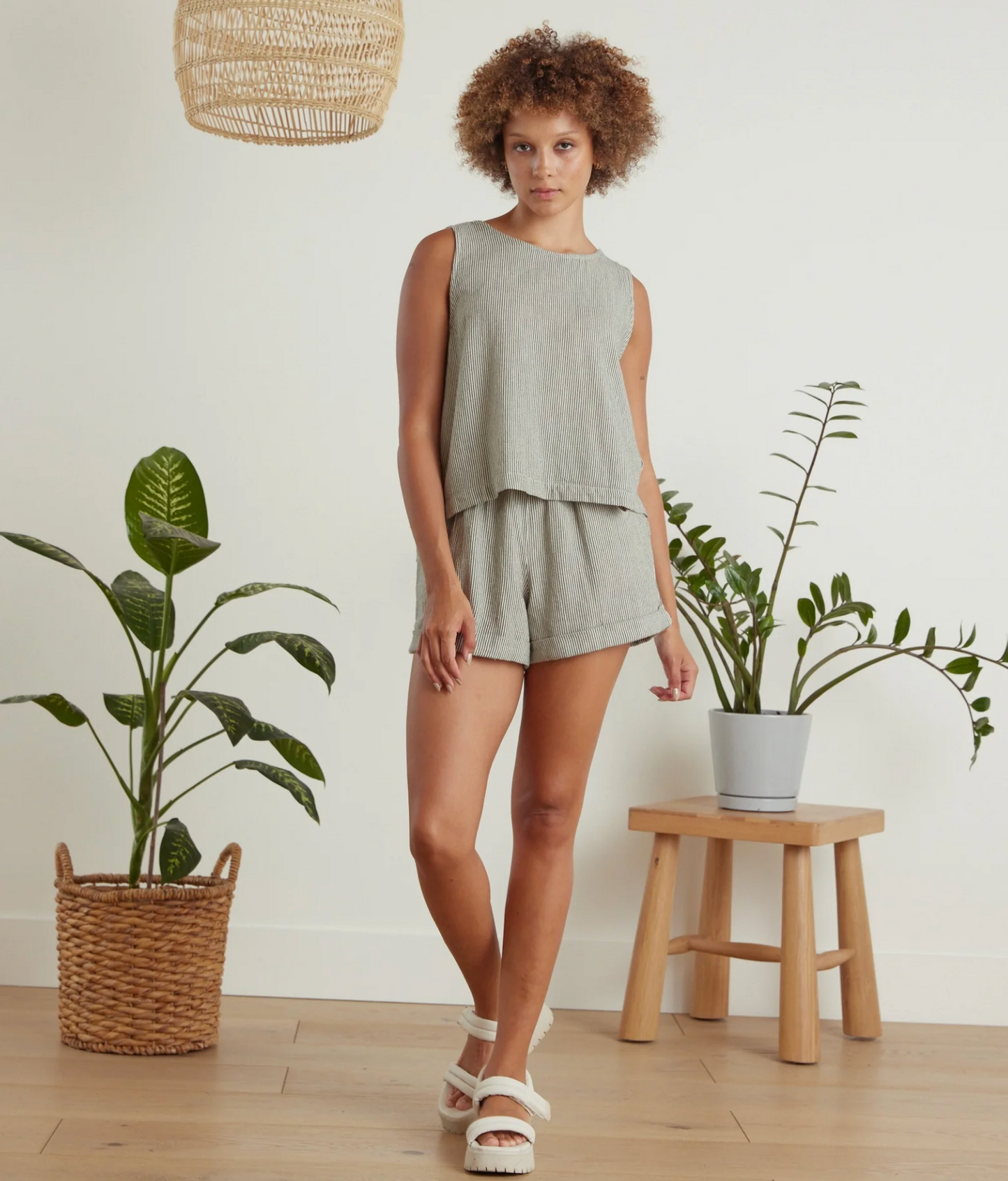 Oberlin Tank ~ Stripe