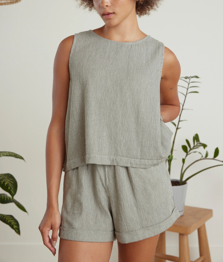 Oberlin Tank ~ Stripe