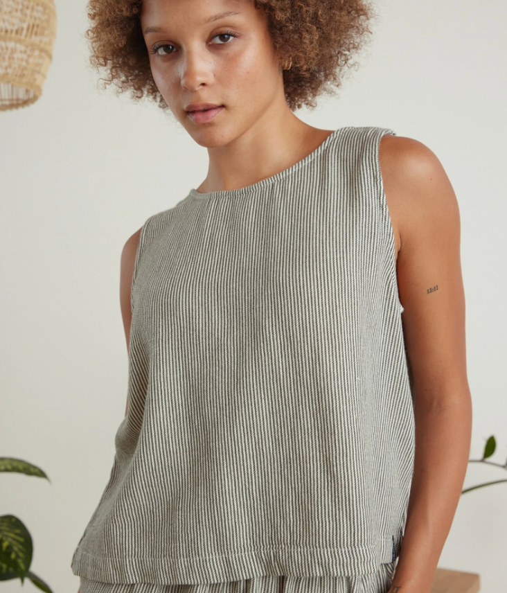 Oberlin Tank ~ Stripe