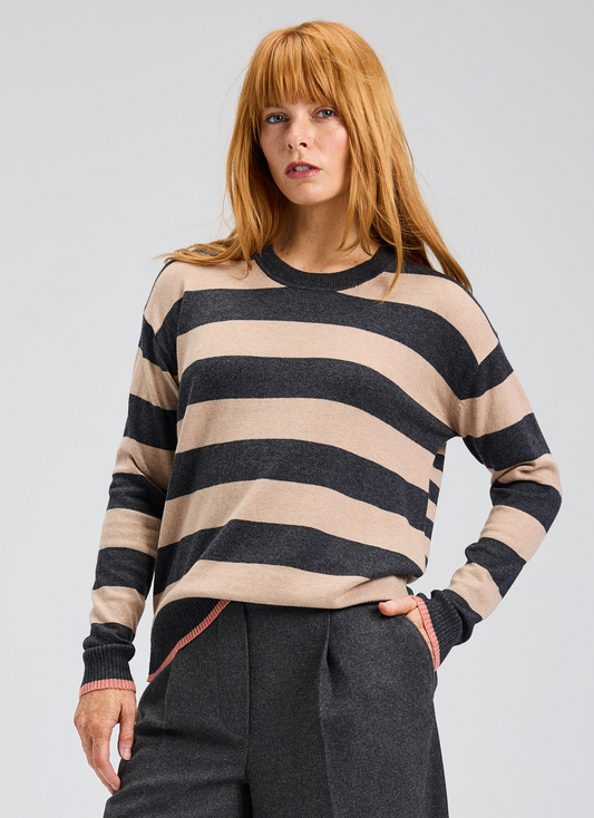 Olli Crewneck ~ Charcoal