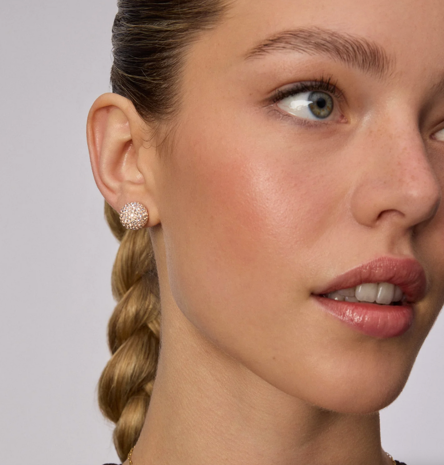 Champagne Sparkle Ball™ Stud Earrings