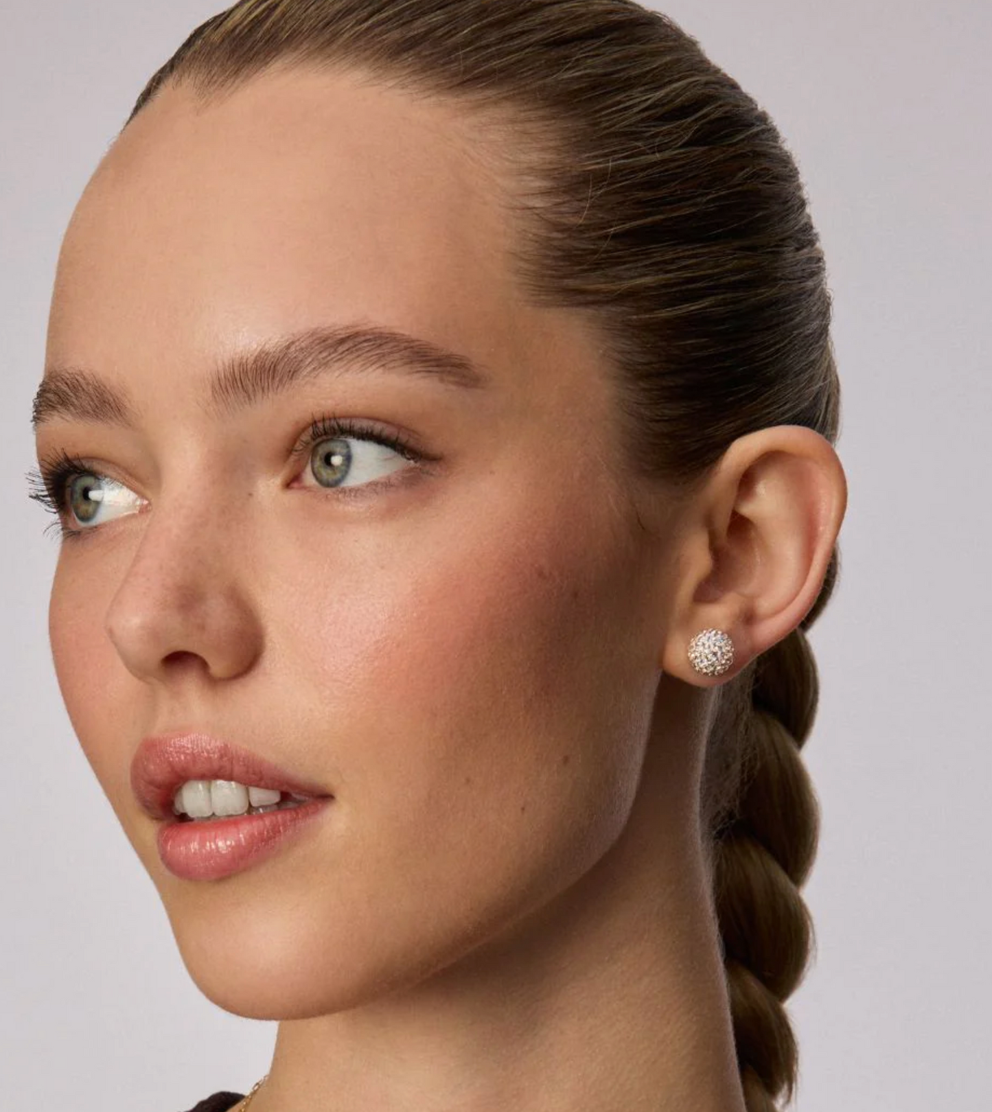Champagne Sparkle Ball™ Stud Earrings