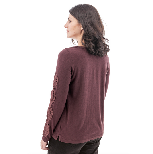 Crystal Crochet Henley