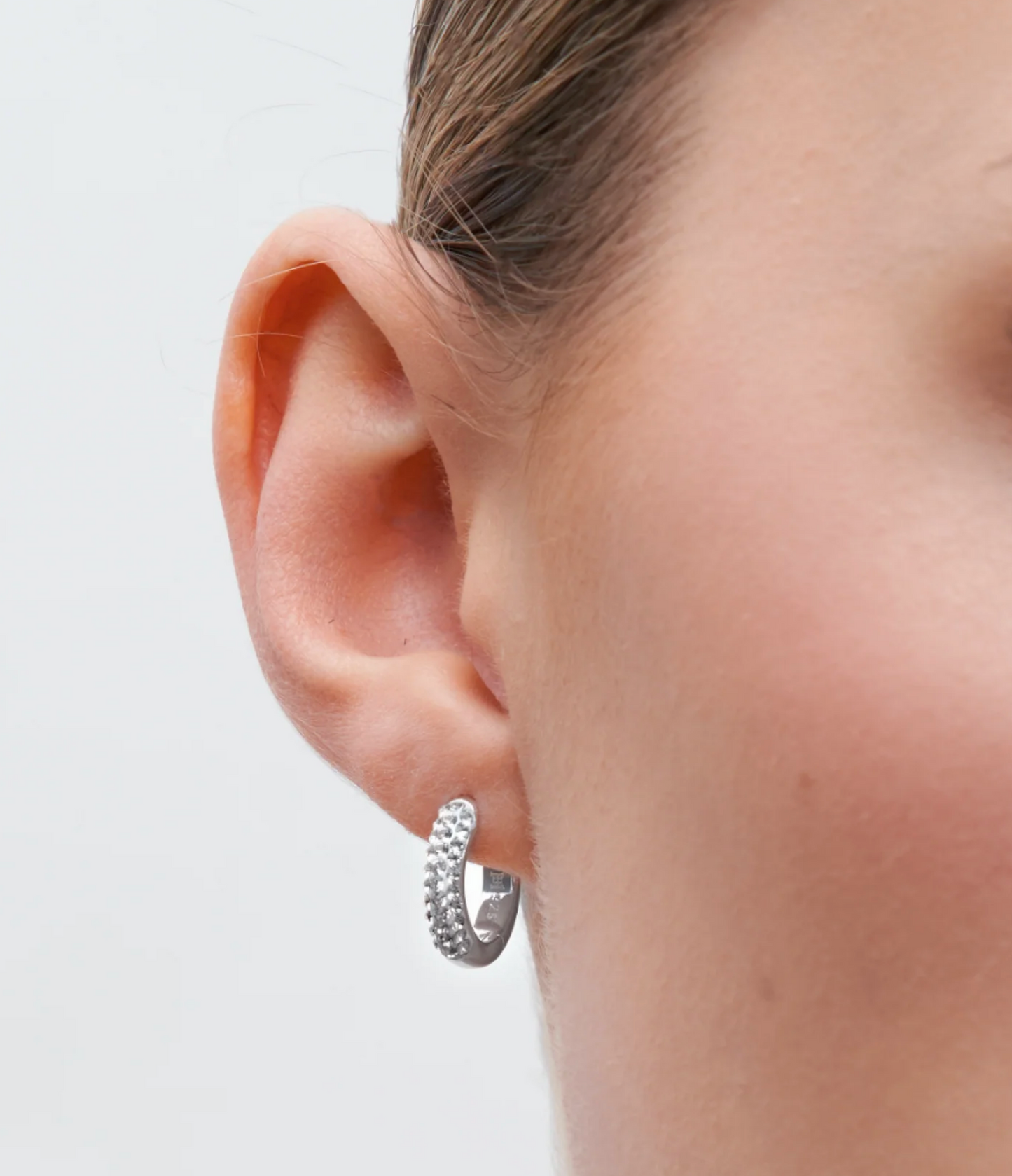 White™ Always On Sparkle Hoops