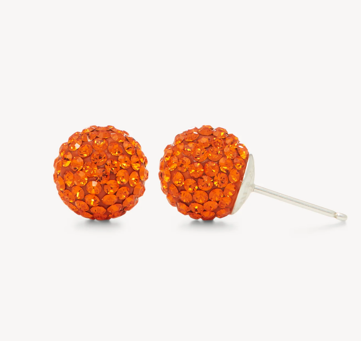 Orange Sparkle Ball™ Stud Earrings