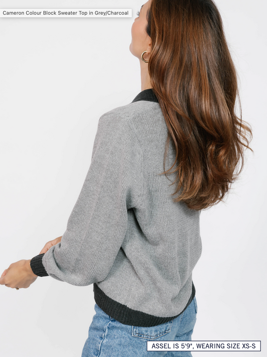 Cameron Color Block Sweater