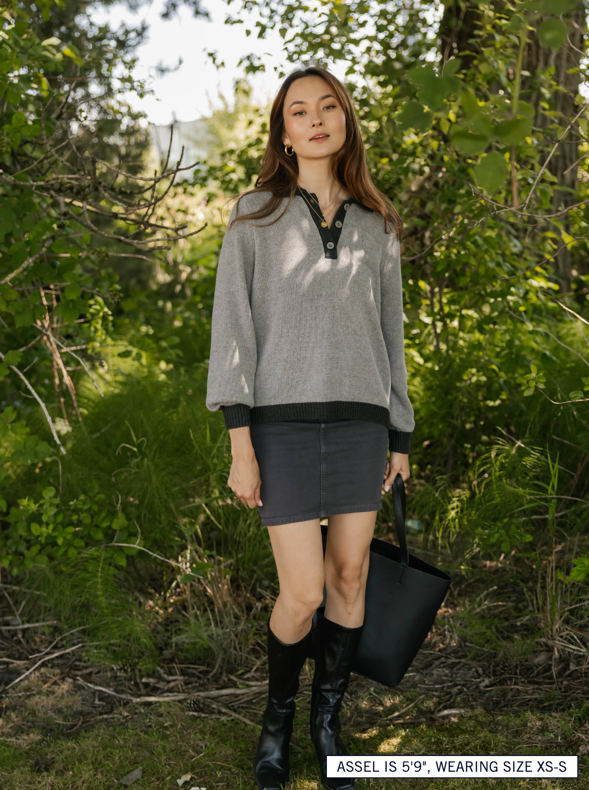 Cameron Color Block Sweater