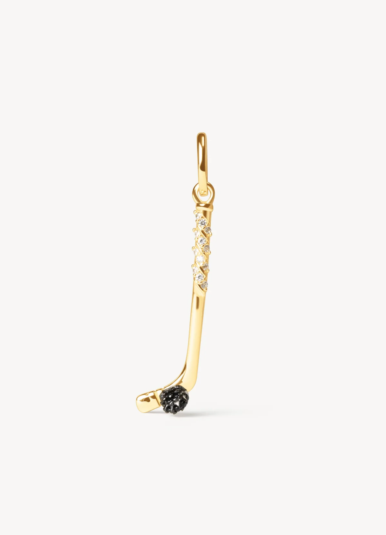 Power Play Charm - 14k Gold Vermeil